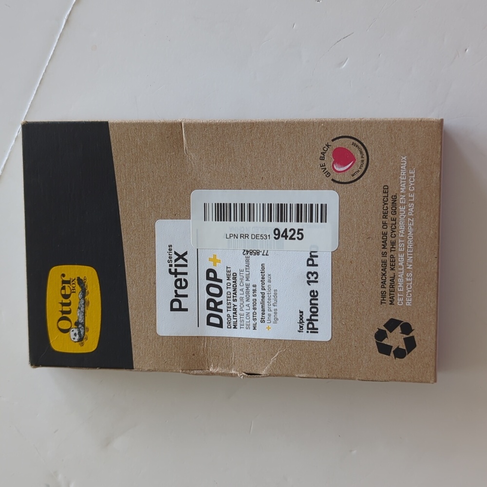 OtterBox Prefix Series Drop + Case for iPhone 13 Pro (ONLY) - Clear